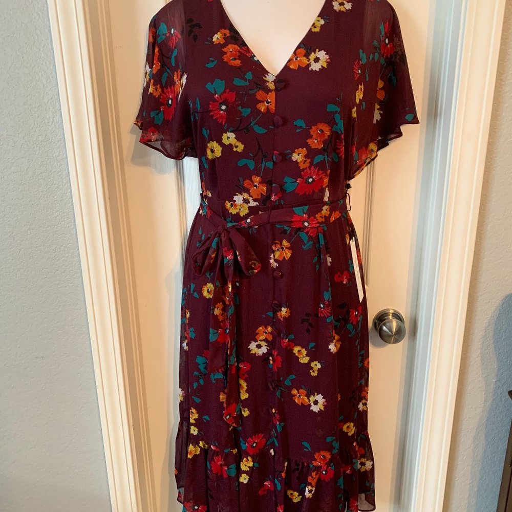 Beautiful Calvin Klein Midi Dress size 12 NWT